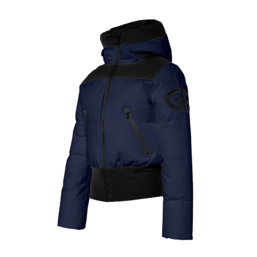 Goldbergh village ski jacket Zwart, Blauw - afb. 2