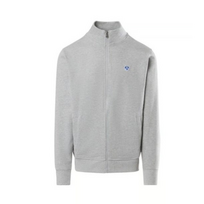 North Sails Basic full zipper sweatshirt Grijs