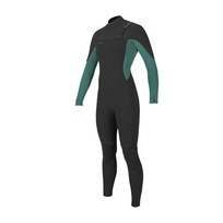 O'Neill Hyperfreak  5/4 dames wetsuit zwart/groen