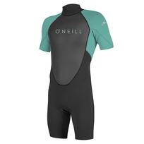 O'Neill Kinder Shorty Reactor  Zwart, Turquoise 