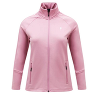 Peak Performance Dames Rider Mid Zip Vest roze 