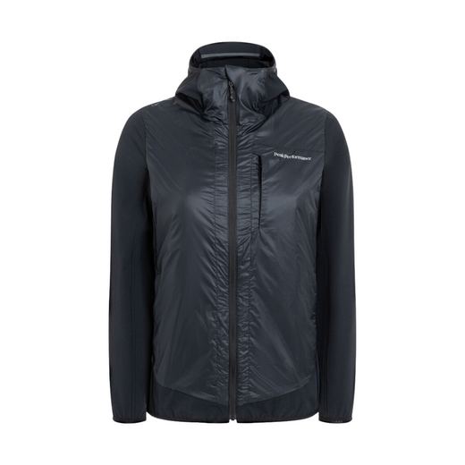 Peak Performance Radiance Hybrid Hood Dames Zwart - afb. 1