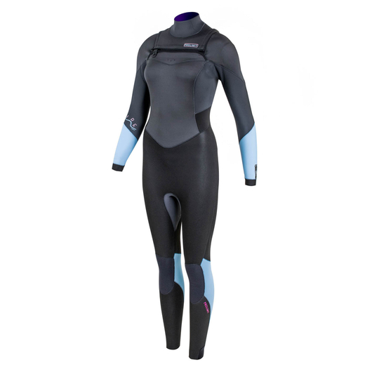 Prolimit Dames Surfpak Fire- 5/3 Zwart fire x - afb. 1