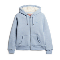 Superdry Borg Lined Zip Hoodie Dames