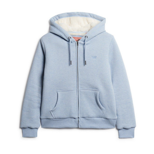 Superdry Borg Lined Zip Hoodie Dames - afb. 1