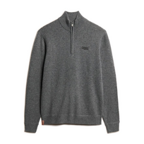 Superdry Emb Knit Henley Heren