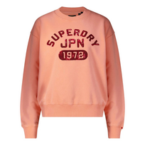 Superdry Embellished Varsity Loose Crew