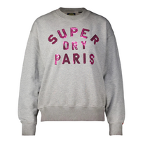 Superdry Embellished Varsity Loose Crew