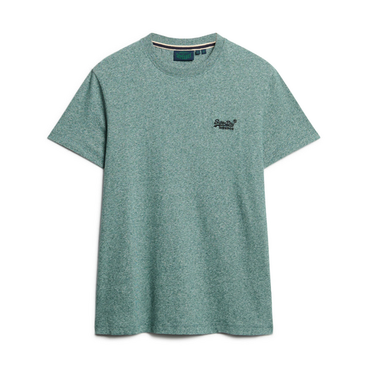 Superdry Essential Logo Embroidered Tee Groen - afb. 1