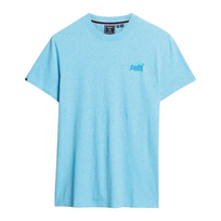 Superdry Essential Logo Embroidered Tee Turquoise 