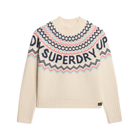 Superdry Fairsile Branded Jumper Dames