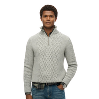 Superdry Jacob Cable Half Zip