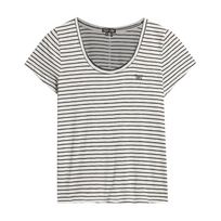 Superdry Scoop Neck Tee Dames