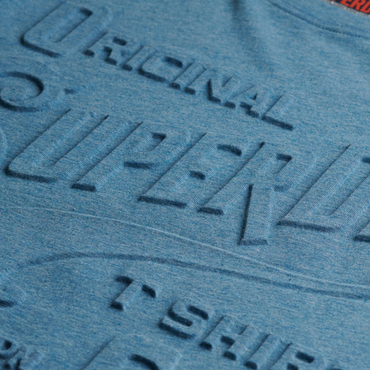 Superdry Workwear Embossed Relaxed Tee Heren - afb. 2